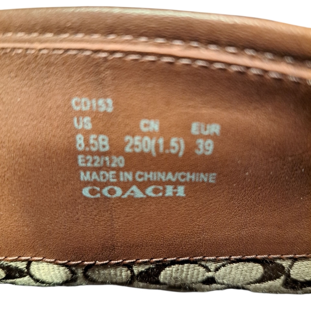 NEW COACH Lilli Leather Boots 8.5 B - Picture 12 of 12
